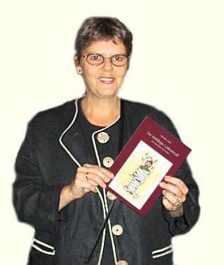 Monika auf der Buchmesse - Vorstellung von De leddige Lokusrull